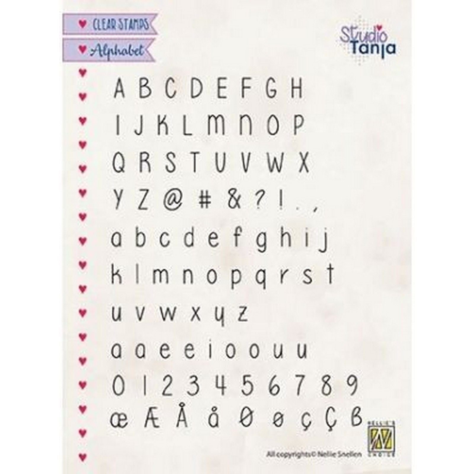 Le choix de Nellie • Tampons transparents alphabet lars-2