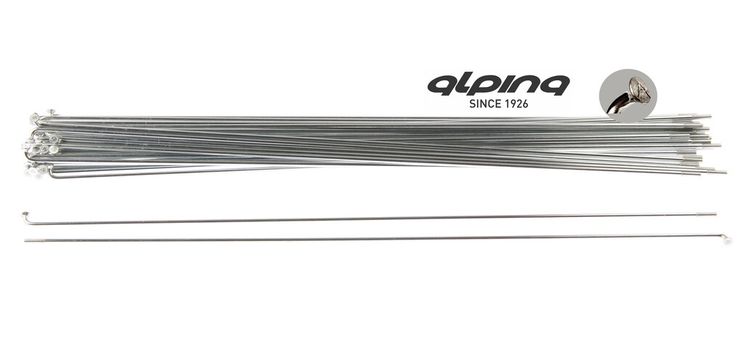 Rayons Alpina en acier inoxydable 13-275 sans écrou