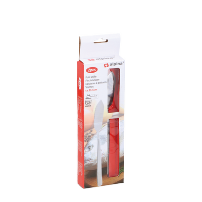 Couteau de pêche Alpina 21,5cm 2 pièces