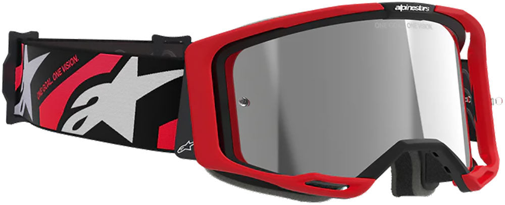 Alpinestars vision 8 luar (argent miroir) - masque vtt