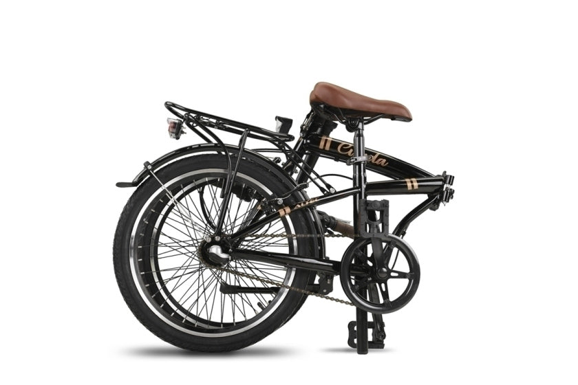 Altec cunda 20 pouces vélo pliant n-3 noir-or