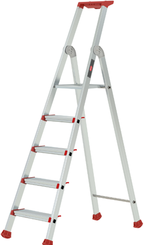 Altrex 503895 escalier simple nimba | 5 étapes - 503895