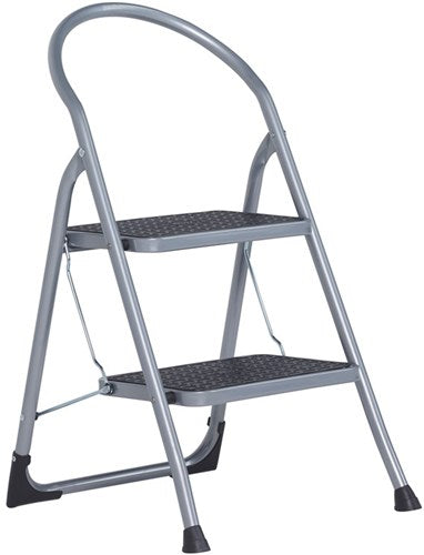 Altrex cromato échelle de ménage 2 marches argent - 500949