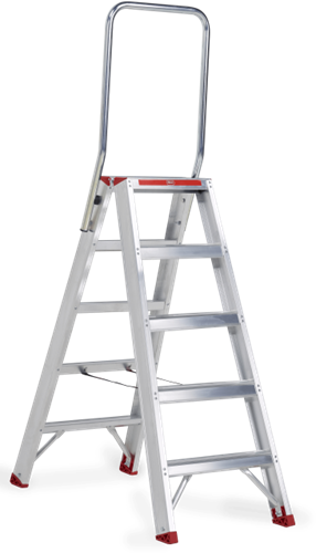Altrex sierra escalier double sdo 5 marches - 194405