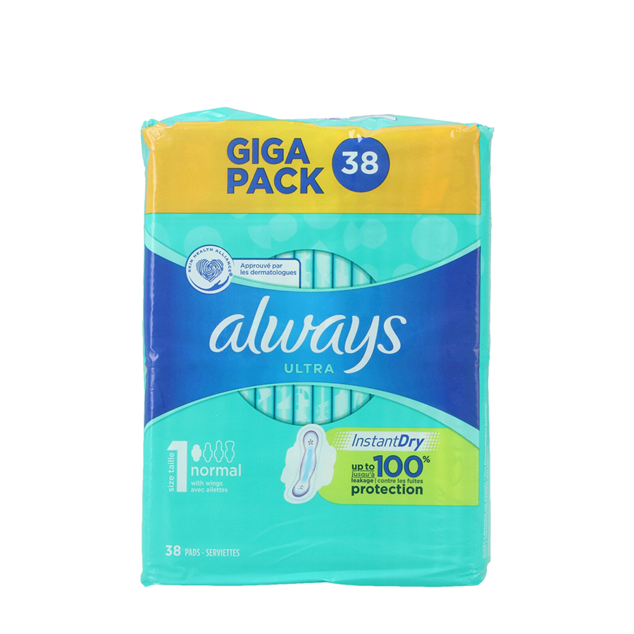 Toujours ultra normal taille 1 avec ailes 38 pièces