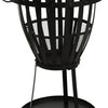 Ambiance 2-in1 Panier de pompiers avec gril barbecue 660 ° C Ø 54 cm noir