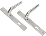 Poignée de porte Ami 357 à visser 245 30 cylindre profilé 72 m5 r5,5 f1 épaisseur de porte 53 57 mm. - 511740 - afbeelding 1