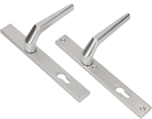 Poignée de porte Ami 357 à visser 245 30 cylindre profilé 72 m5 r5,5 f1 épaisseur de porte 53 57 mm. - 511740