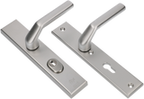 Ferrure de sécurité Ami 251 50 15 kt 92 poignée à ressort rotative 379, cylindre profilé 92 f1 épaisseur de porte 53 57 mm - 891522 - afbeelding 1