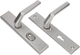 Ferrure de sécurité Ami 251 50 15 kt 92 poignée à ressort rotative 379, cylindre profilé 92 f1 épaisseur de porte 53 57 mm - 891522