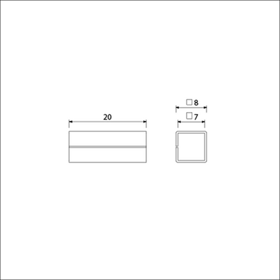 Douille réductrice Ami galvanisée 7 8 mm emballée par 5 pièces - 900401