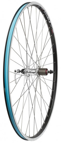 Roue arrière Hi-point 700c 28 pouces Velgrem en aluminium argent noir