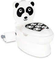 Pilsan Panda Educational Plaspot Wit Black - afbeelding 1