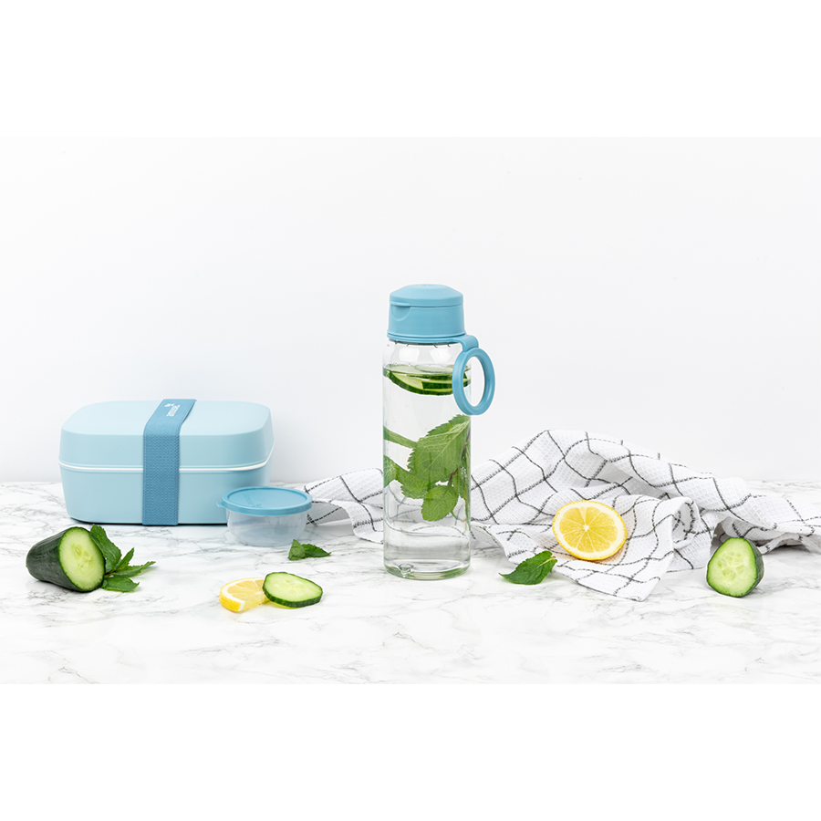 Amuse basic bouteille d'eau bleu 500ml