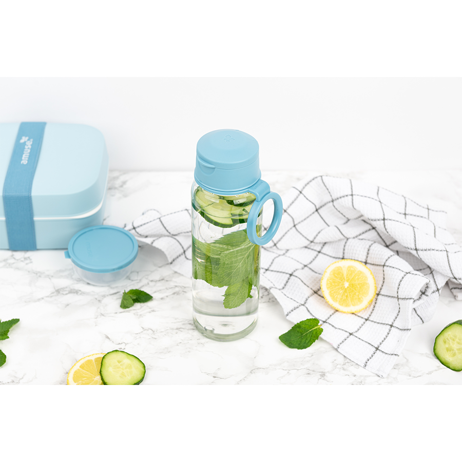Amuse basic bouteille d'eau bleu 500ml