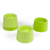 Amuse coquetier vert printemps 4 pièces