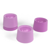 Amuse coquetier satin rose 4 pièces