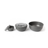 Amuse life set de bols gris 6 pièces