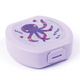 Amuse snack box petite pieuvre ronde violette