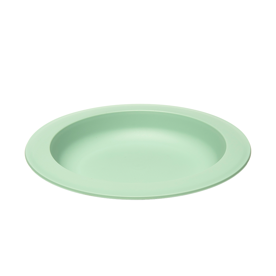 Assiette creuse Pic amuse vert ø24,5cm