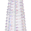 Cône de décoration 60 cm micro LED irisé