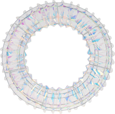 Couronne home stylisme 30cm 30led irisée