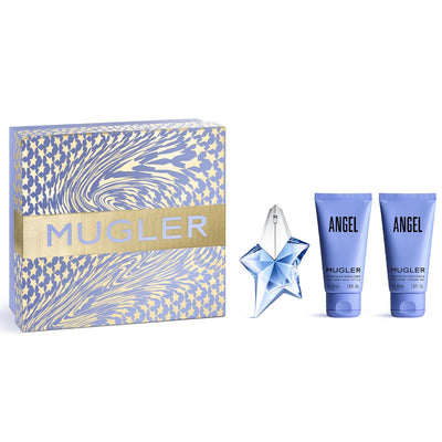 Thierry Mugler coffret ange eau de parfum 25 ml + lotion corps 50 ml + douche 50 ml femme