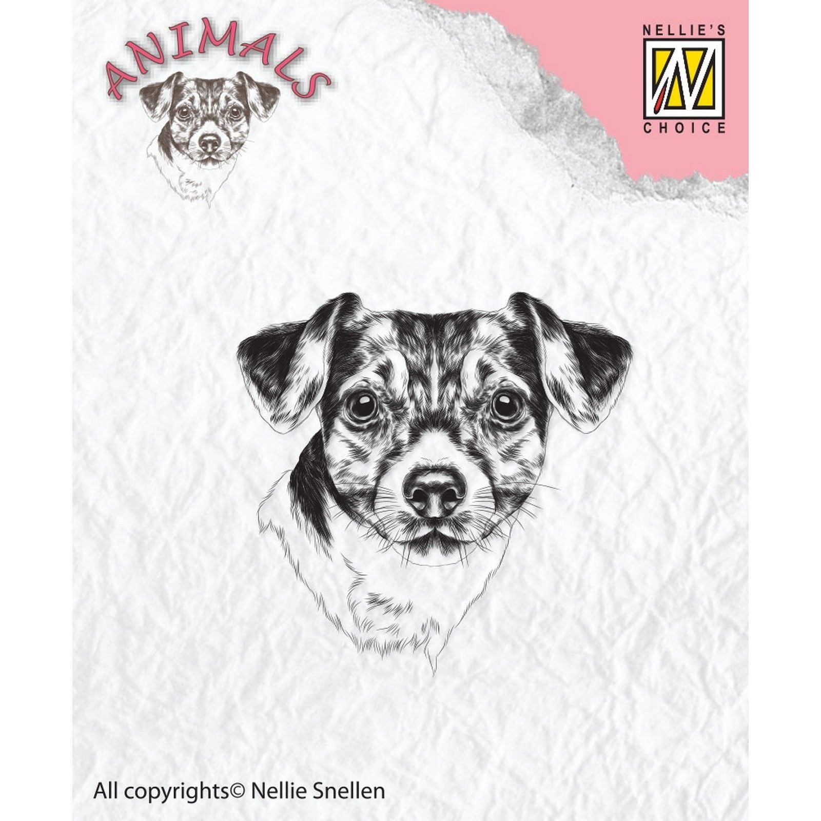 Le choix de Nellie • animaux tampons transparents chien
