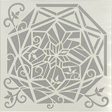 Angela Poole • pochoir artisanal de tourbillons de cristal - afbeelding 2