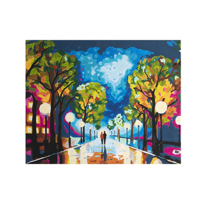 Grafix peinture par numéro promenade du soir