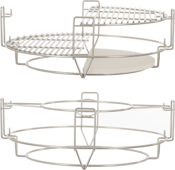 Arbaer Heat Shield 2x demi-lune pour kamado grand