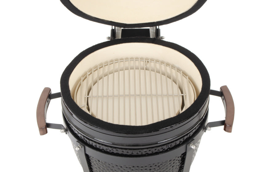 Bouclier thermique Arbaer et support croissant pour le milieu kamado