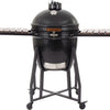 Arbaer kamado grand Ø 21 pouces avec cadre en céramique noir
