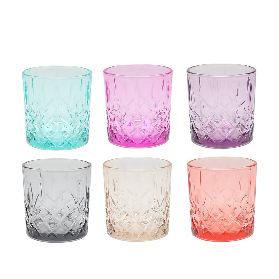 Arcomax tumbler mélange de verres 245ml 6 pièces