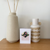 Art by andu enveloppe de fleur de carte de voeux