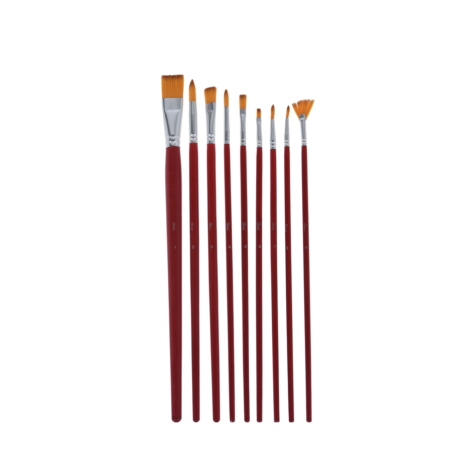 Ensemble de pinceaux, 9e.