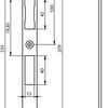 Assa abloy n6001 gâche | acier inoxydable 24x235x3mm lèvre 40mm arrondie | docteur 1+2+3+4 - 10049721
