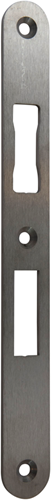 Assa abloy n6001 gâche | acier inoxydable 24x235x3mm lèvre 40mm arrondie | docteur 1+2+3+4 - 10049721