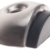Butée de porte Assa Abloy en acier inoxydable | arrêt de porte au sol demi-lune | ø56x48x18mm | caoutchouc 8mm | longueur : 48 mm - p000238189-001-001