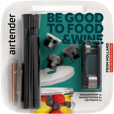 Airtender Vacuum Set Food and Wine