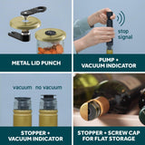 Airtender Vacuum Set Food and Wine - afbeelding 2
