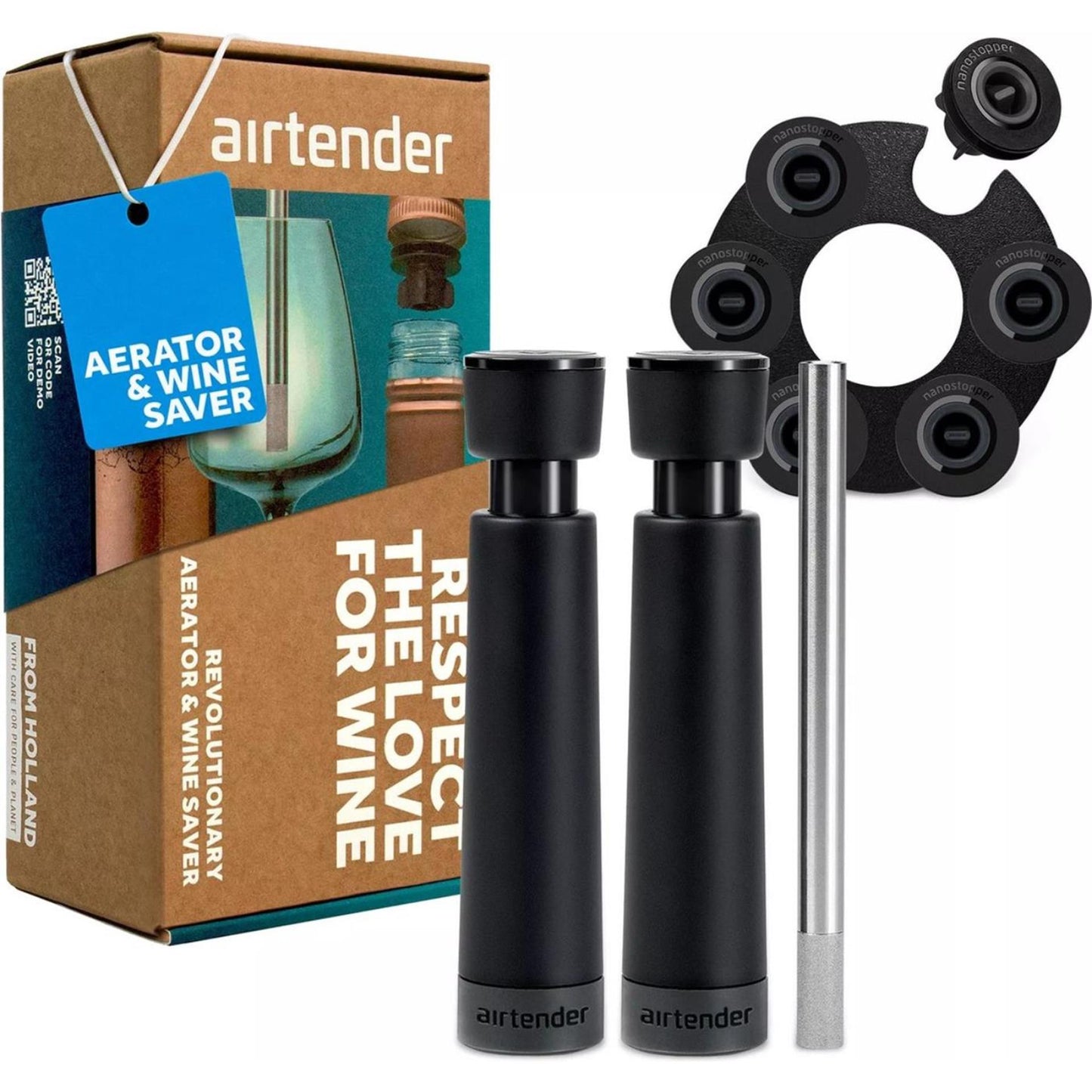 Coffret cadeau pour les amateurs de vin Airtender