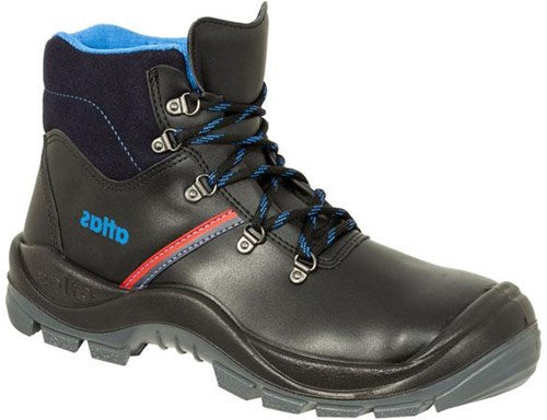 Atlas chaussure de travail anatomique bau 500 haute s3 | noir [w12] | taille 50 - 00.012.001.50