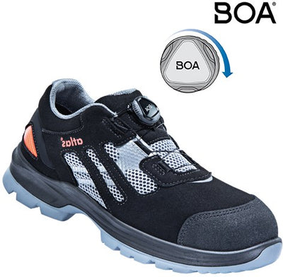 Chaussure de travail Atlas Flash 3205 XP Low Boa S1P | gris noir | taille 42 - 00.012.167.42