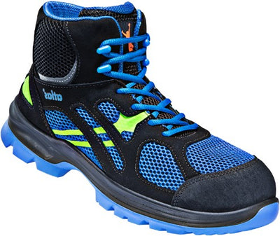 Chaussure de travail Atlas flash 8205 haute s1p | noir bleu | taille 43 - 00.012.064.43
