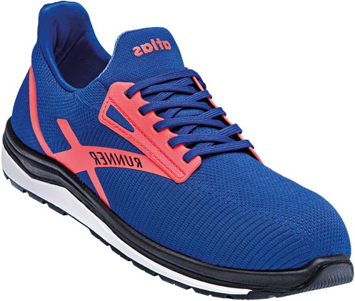 Chaussure de travail Atlas Runner 45 s1p | bleu néon | taille 42 - 4043692434377