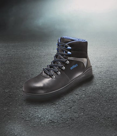 Chaussure de travail Atlas thermo tech 800 bleu s3 | noir | taille 44 - 00.012.149.44