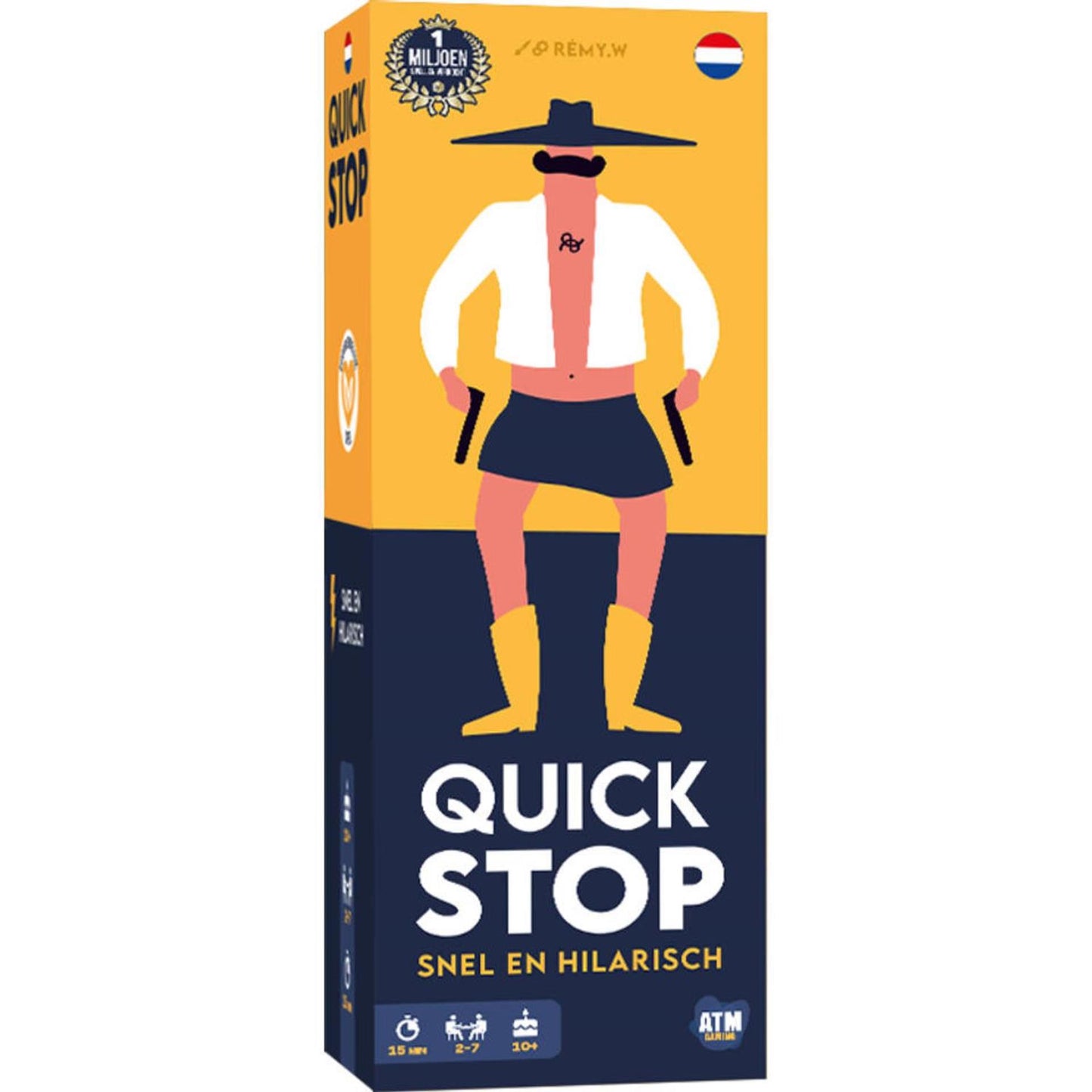 Jeu de cartes de fête Asmodee quickstop