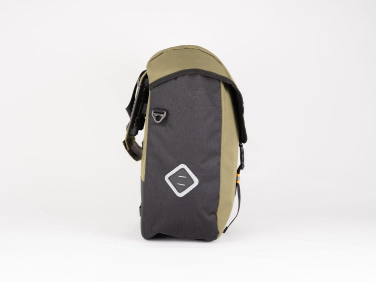 Atran Velo Zap Sac à vélo unique avec adaptateur AVS 25L Groen