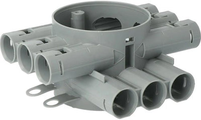 Attema boîte centrale inégale ronde plafond creux 12x16 19mm - 4015460